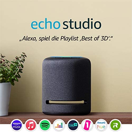 Echo Studio – Smarter High Fidelity Lautsprecher mit 3D Audio und