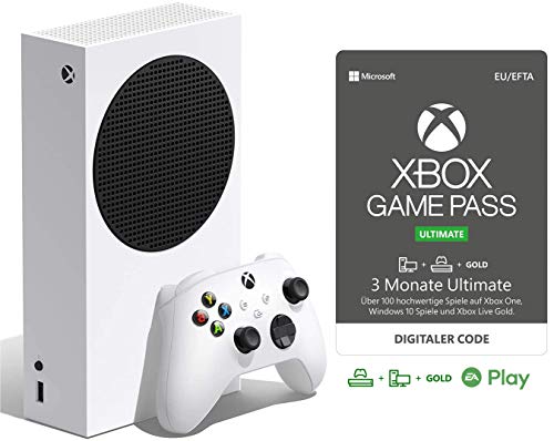 Xbox Series S + Game Pass Ultimate (3 Monate Mitgliedschaft)