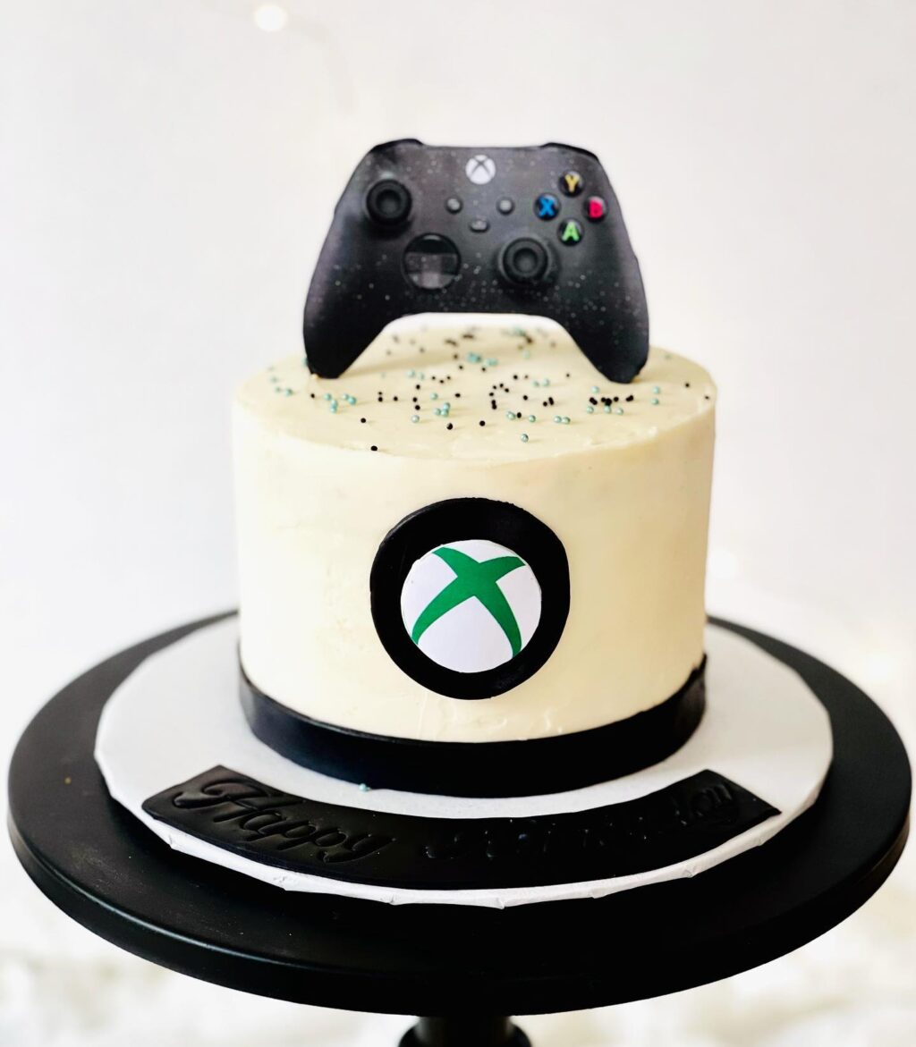 Kuchen im Xbox Stil Gewuenscht von unserer Kundin zum Geburtstag ihres