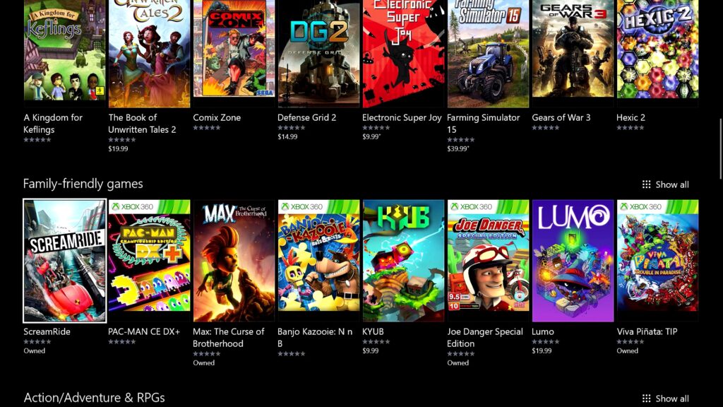 Xbox One - Presentazione Xbox Game Pass