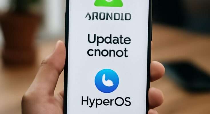 Beitragsbild mit mehreren Xiaomi-Smartphones, die das neue HyperOS 3 auf Basis von Android 16 zeigen, inklusive Modellen Xiaomi 13, 12S und Redmi K60, symbolisch für den Start des Updates und verbesserte Performance.