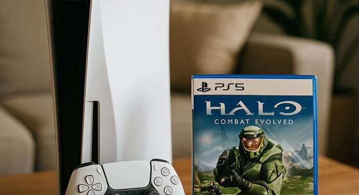 Coverbild von Halo: Campaign Evolved mit dem Veröffentlichungsjahr 2026 und dem PS5-Logo.