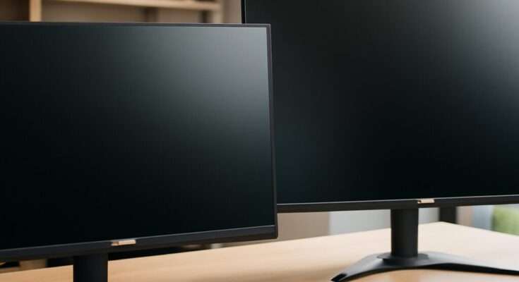 Zwei KTC-Gaming-Monitore in 27 und 32 Zoll mit IPS-Panel, 144 Hz, AMD FreeSync und schnellem 1–4 ms Reaktionszeit, die ein gutes Preis-Leistungs-Verhältnis im Mittelklasse-Gamingmarkt bieten.