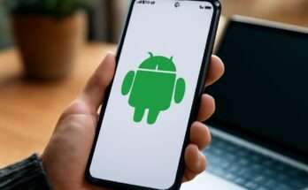 Smartphone mit Android-Logo und Hinweis auf das November 2025 Sicherheitsupdate von Google zur Behebung kritischer Sicherheitslücken auf Pixel-Geräten und anderen Android-Smartphones.