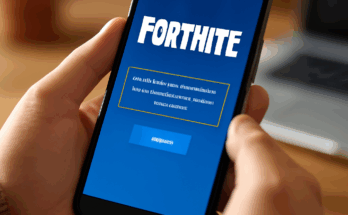 Symbolbild zu Fortnite-Serverproblemen: Der Fortnite-Schriftzug vor dunklem Hintergrund mit Warnsymbol, dazu ein Hinweis auf Login-Fehler und nicht erreichbare Online-Server.