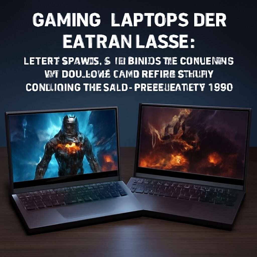 Gaming-Laptop mit Nvidia RTX 5070 Ti Grafik, moderner Gaming-Performance und attraktivem Preis-Leistungs-Verhältnis, präsentiert als letzte Chance vor neueren GPU-Generationen.