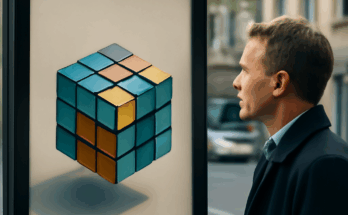 Beitragsbild zeigt ein digitales Werbedisplay mit einer von Google getesteten AI-generierten 3D-Illusion, die durch Bewegung und Tiefeneffekte das Bild lebendig erscheinen lässt, symbolisch für die Zukunft der digitalen Außenwerbung (DooH) mit künstlicher Intelligenz.