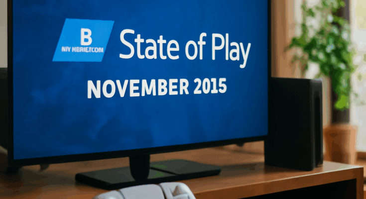 PlayStation State of Play November 2025: Präsentation mit neuen Spielankündigungen, Trailern und Erscheinungsterminen für PlayStation 4 und 5.