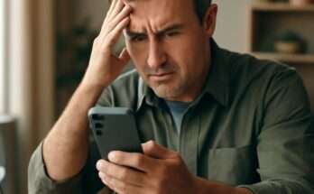 Beitragsbild zu Quarks-Video: Symbolische Darstellung moderner Technik mit vernetzten digitalen Elementen und Warnhinweisen, die den Spannungsbogen zwischen nützlichem Fortschritt und unkalkulierbaren Risiken verdeutlichen.