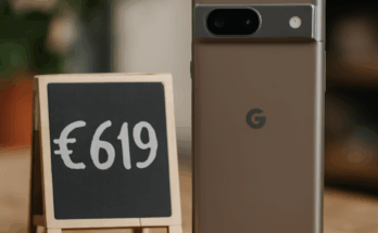 Alt-Text: „Google Pixel 10 in Nahaufnahme vor dunklem Hintergrund, daneben eingeblendeter Schriftzug ‚Rekordpreis unter 620 Euro‘ und ein Black-Friday-Rabattbanner, das den historischen Bestpreis des Top-Smartphones hervorhebt.“