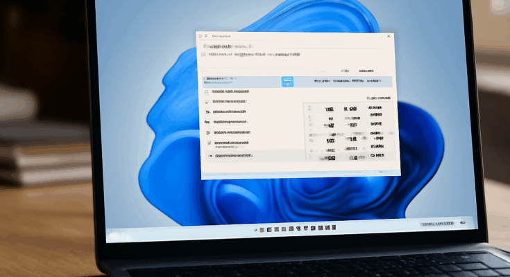 Screenshot des Windows 11 Task-Managers mit sichtbaren Geisterprozessen, symbolisch dargestellt durch ein Geister-Icon, und Hinweis auf das bevorstehende Microsoft-Update zur Fehlerbehebung des Ghostbug.