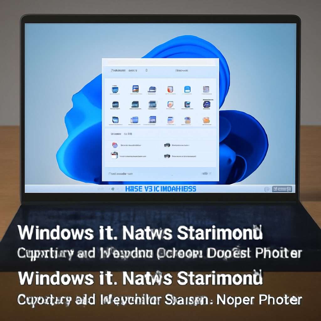 Windows 11 Startmenü mit modernem Design und optimierter Struktur, erstmals verteilt im Oktober-Preview-Update 2023 auf ausgewählten PCs.