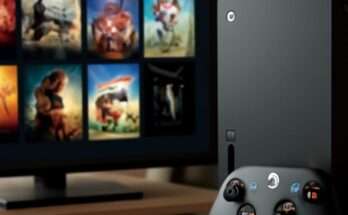 Beitragsbild zeigt Xbox-Controller vor Bildschirm mit Xbox Game Pass-Logo, Symbol für 11 neue Spiele im November 2024.