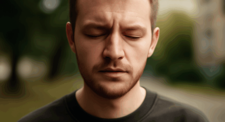 Beitragsbild: Porträt des YouTube-Stars Jan Zimmermann, Gründer des Kanals „Gewitter im Kopf“, nachdenklich in die Kamera blickend; daneben angedeutete YouTube-Elemente und ein zurückhaltender Trauerrand, um seinen Tod und sein Vermächtnis für die Aufklärung über das Tourette-Syndrom zu symbolisieren.