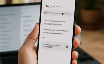 Smartphone mit Google-Pixel-Oberfläche, auf dem in den Einstellungen eine neue, größere Anzeigegröße ausgewählt wird; Fokus auf vergrößerten Text- und Symbol-Elementen als Hinweis auf das aktuelle Display- und Barrierefreiheits-Update.