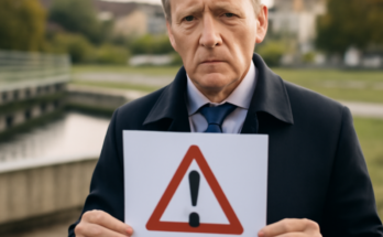 Symbolbild zu IT-Sicherheit: Abstrakte Darstellung eines Cyberangriffs auf kommunale Infrastruktur mit Fokus auf Stadtentwässerung Fürth, Warnhinweis an Bürger und Schutz sensibler Daten.