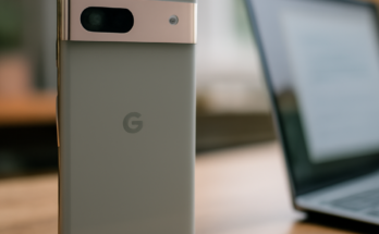 Beitragsbild mit mehreren Google-Pixel-Smartphones nebeneinander, dazu grafische Timeline oder Symbolik für lange Update-Dauer, Sicherheitsupdates und Android-Versionen, die das erweiterte Update-Versprechen neuer Pixel-Generationen visualisiert.