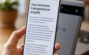 Smartphone mit Google-Pixel-Oberfläche, auf dem ein Systemupdate-Bildschirm mit Hinweis auf das November-Sicherheitsupdate 2024 zu sehen ist; daneben das Verizon-Logo, das auf einen vorzeitigen Leak der Update-Informationen vor Googles offizieller Ankündigung hinweist.