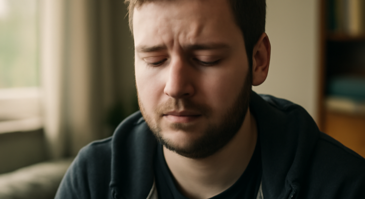 Schlichtes Porträtfoto des jungen YouTubers Jan Zimmermann, bekannt vom Kanal „Gewitter im Kopf“, ernst und nachdenklich in die Kamera blickend, dazu eine dezente Trauer-Gestaltung mit dunklem Hintergrund und eingeblendeter Schlagzeile zu seinem Tod im Alter von 27 Jahren.