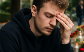Schwarz-weißes Porträt von YouTuber Jan Zimmermann, Mitbegründer des Kanals „Gewitter im Kopf“; daneben Trauer-Schriftzug „Jan Zimmermann (24) ist tot“ vor dunklem, zurückhaltendem Hintergrund, der die Bestürzung der Community über seinen frühen Tod symbolisiert.