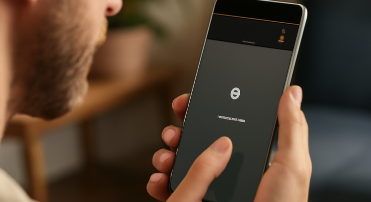 Google-Pixel-Smartphone auf Tisch, Finger tippt auf Fingerabdrucksensor, Bildschirm noch ausgeschaltet – Symbolbild für neues Android-Update zum schnelleren Entsperren bei dunklem Display.