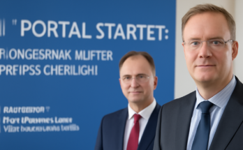 Symbolbild: Startseite des neuen BSI-Portals zur IT-Sicherheit mit Hinweis auf persönliche Haftung von Vorständen für Sicherheitsverstöße.