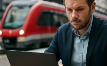 Cyberangriff verursacht großflächige IT-Störung bei der Deutschen Bahn mit Einschränkungen digitaler Systeme und interner Abläufe.
