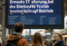 Erneute IT-Störung bei der Deutschen Bahn beeinträchtigt Betrieb