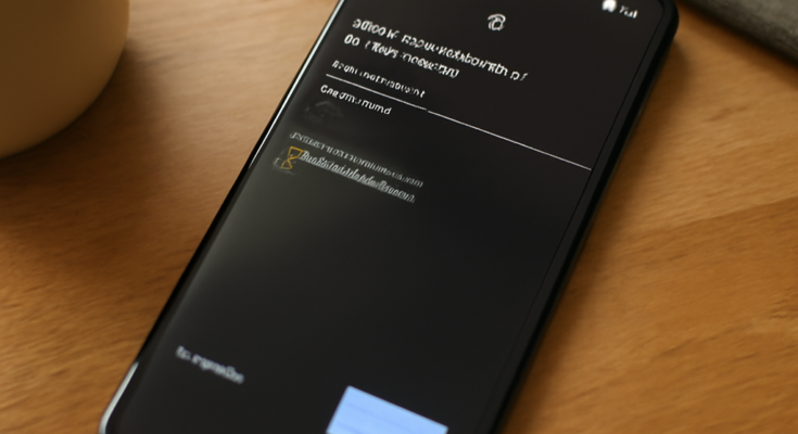 Beitragsbild mit Google Pixel-Smartphone und Hinweis auf das Februar 2025 Update, das nur einen kleinen Sicherheitspatch bringt, während ein separater Feature Drop mit neuen Funktionen für später erwartet wird.