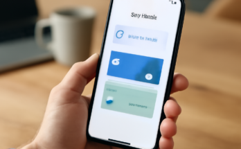 Smartphone mit geöffneter Google-Wallet-App, in der eine moderne Karten- und Ticketansicht zu sehen ist; im Vordergrund ein hervorgehobener Hinweis auf ein Update, im Hintergrund angedeutet eine ausgeblendete oder verschwindende Listenübersicht, um den Wegfall der bisherigen Wallet-Liste zu symbolisieren.