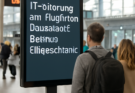 IT-Störung am Flughafen Düsseldorf: Betrieb eingeschränkt