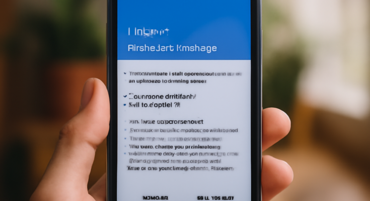 Smartphone-Mockup eines Motorola Moto G5 mit eingeblendetem Hinweis auf ein Android-Sicherheitsupdate vom Februar 2019, Fokus auf verspätetem Sicherheits-Patch ohne neue Funktionen.