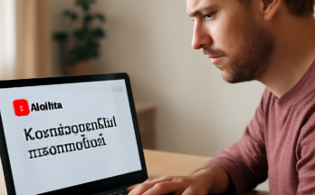 Alt-Text: „YouTube-Oberfläche unter einem Video ohne Kommentarbereich – Nutzer vermuten eine Anti-Adblocker-Maßnahme bei aktivem Werbeblocker.“