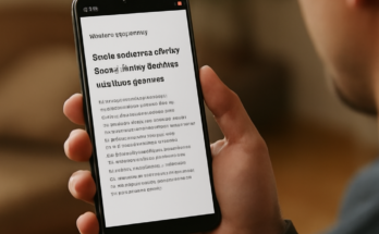 Alt-Text: „Google-Pixel-Smartphone mit eingeblendeter Update-Meldung zum Februar-Update: Sicherheitsupdate und wichtiger Hardware-Fix für mehr Stabilität, Rollout in Wellen.“