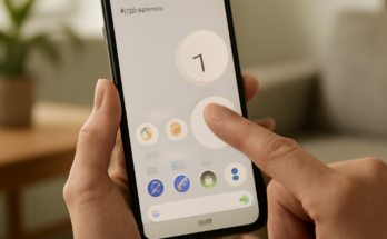 Google Pixel-Update mit neuer Funktion für schnelleren Zugriff auf wichtige Aktionen und kontextbezogene Bedienung.