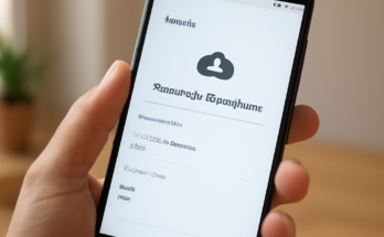 Android-Smartphone mit geöffneten Einstellungen: neues Google-Update zeigt übersichtlichen Cloud-Backup-Status, letzte Sicherung und Optionen zur Datensicherung für Gerätewechsel und Reset.