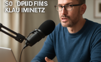 Podcast-Cover „IT-Sicherheit für die Ohren“ von Sophos zum Thema Identitätsklau: zunehmende Kontoübernahmen durch Phishing, Datenlecks und Social Engineering sowie Schutzmaßnahmen wie MFA, Monitoring und schnelle Reaktion.