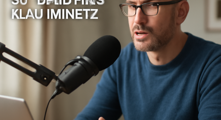 Podcast-Cover „IT-Sicherheit für die Ohren“ von Sophos zum Thema Identitätsklau: zunehmende Kontoübernahmen durch Phishing, Datenlecks und Social Engineering sowie Schutzmaßnahmen wie MFA, Monitoring und schnelle Reaktion.