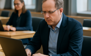 Alt-Text: **„NRW-Landtag: IT-Störung erschwert zeitweise den Zugriff auf interne Systeme und digitale Arbeitsplattformen, Ursache zunächst unklar.“**