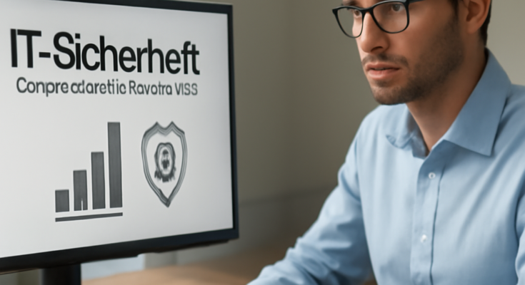 Symbolbild: IT-Sicherheit im Unternehmen – Kötter steigt in Cybersecurity ein; Kostenfaktoren wie Risikoanalyse, Schutzmaßnahmen, Monitoring, Incident Response und Mitarbeiterschulungen.