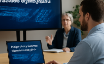 Beitragsbild zu einem Web-Seminar: Quantencomputer bedrohen klassische Kryptographie; Fokus auf Post-Quanten-Kryptographie, sichere Signaturen, Schlüsselaustausch und IT-Sicherheitsmigration.