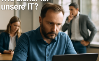 Symbolbild zur IT-Störung in der Stadtverwaltung Remscheid: ein Tag Ausfall zentraler Systeme nach mutmaßlichem Cybervorfall, Fokus auf kommunale IT-Sicherheit und Krisenmanagement.