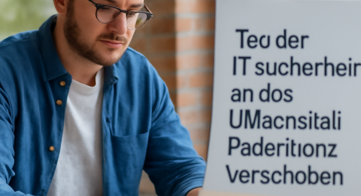 Hinweisgrafik: „Tag der IT-Sicherheit“ an der Universität Paderborn verschoben, neuer Termin wird später bekanntgegeben.