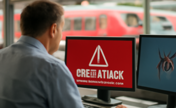 Symbolbild: Deutsche Bahn am Bahnhof; Hinweis auf IT-Störung durch möglichen Cyberangriff, digitale Fahrgastinfos und Services eingeschränkt (18.02.2026).