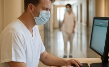 Alt-Text: **„Charité Berlin: IT-Störung beeinträchtigt Abläufe, Klinikbetrieb bleibt stabil, Notaufnahmen wieder im Regelbetrieb.“**