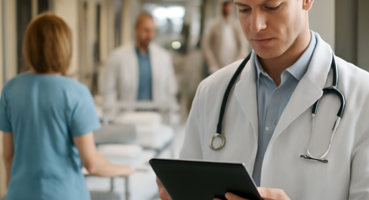 Blick auf ein Berliner Krankenhaus: Anhaltende IT-Störung an der Charité, Kliniken bleiben arbeitsfähig, Notfallversorgung gesichert, Abläufe teils mit Ersatzverfahren.