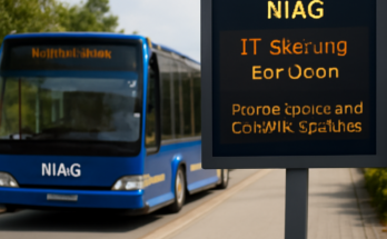 NIAG-Busverkehr nach IT-Störung: Verspätungen und Ausfälle, Echtzeitinfos zeitweise eingeschränkt – Fehler behoben, Betrieb wieder stabil.