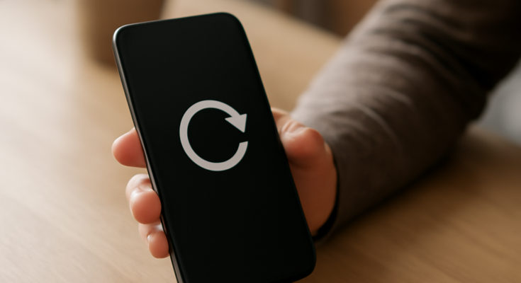 Google Pixel mit Android-Logo in Neustartschleife: April-Update 2026 bringt Sicherheits-Patches, behebt den Bootloop-Firmwarefehler jedoch nicht zuverlässig.