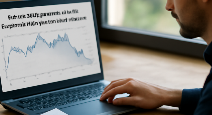 Logo bzw. Kursdarstellung der flatexDEGIRO AG mit Börsenchart: stabiler europäischer Online-Broker trotz volatiler Tech-Trends und wechselnder Handelsaktivität.