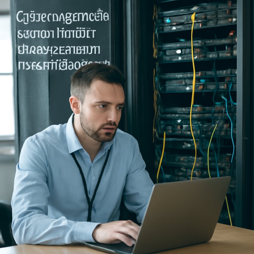 Symbolbild: IT-Notfallplanung mit Backup- und Datenrettungsstrategie zur schnellen Wiederherstellung nach Cyberangriff, Ransomware oder Serverausfall.